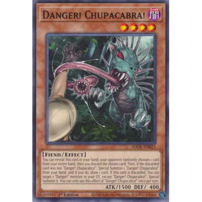 Danger Chupacabra - SDCK-EN023