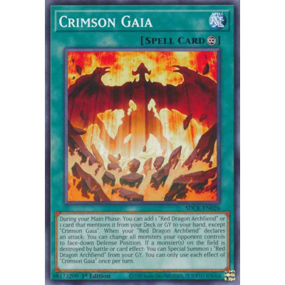 Crimson Gaia - SDCK-EN026