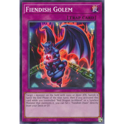 Fiendish Golem - SDCK-EN032