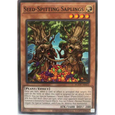 Seed-Spitting Saplings - AGOV-AE022 - Versao Asiatica