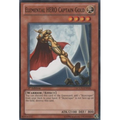 Elemental HERO Captain Gold - LCGX-EN026