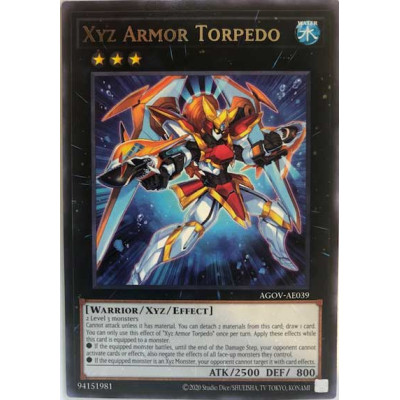 Xyz Armor Torpedo - AGOV-AE039 - Versao Asiatica