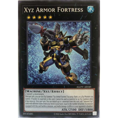 Xyz Armor Fortress - AGOV-AE040 - Versao Asiatica