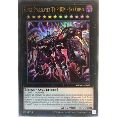 Super Starslayer TY-PHON - Sky Crisis - AGOV-AE042 - Versao Asiatica