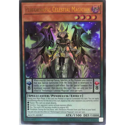 Performapal Celestial Magician - AGOV-AE087 - Versao Asiatica