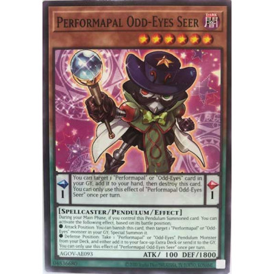 Performapal Odd-Eyes Seer - AGOV-AE093 - Versao Asiatica