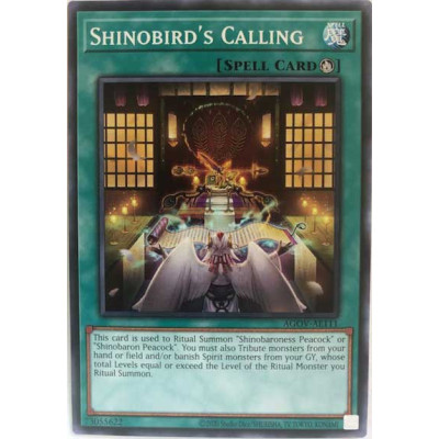 Shinobird's Calling - AGOV-AE111 - Versao Asiatica