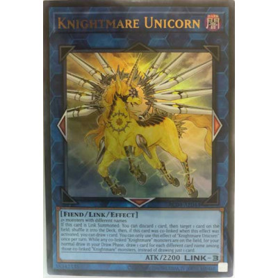 Knightmare Unicorn - RC04-AE044 - Ultra Rare - Versao Asiatica