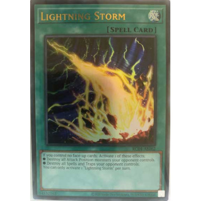 Lightning Storm - RC04-AE062 - Ultra Rare - Versao Asiatica