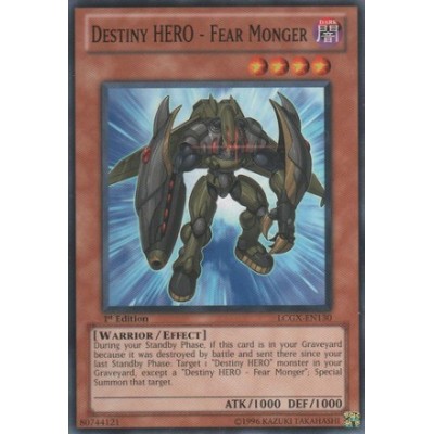 Destiny HERO - Fear Monger - LCGX-EN130