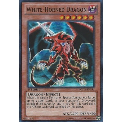 White-Horned Dragon - GLD4-EN014