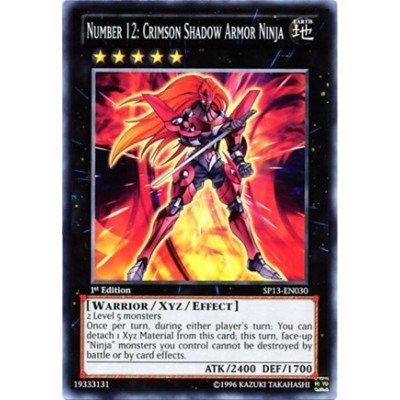 Number 12: Crimson Shadow Armor Ninja - SP13-EN030