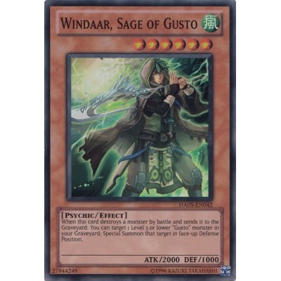 Windaar, Sage of Gusto - HA05-EN042