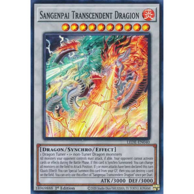 Sangenpai Transcendent Dragion - LEDE-EN040