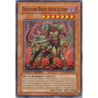 Phantom Beast Rock-Lizard - GLD2-EN014