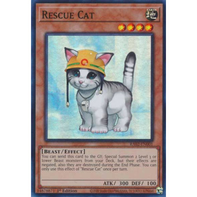 Rescue Cat - RA02-EN001 (A) - Super Rare