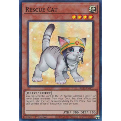 Rescue Cat - RA02-EN001 (B) - Super Rare