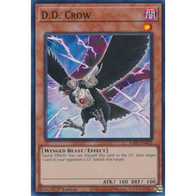 D.D. Crow - RA02-EN002 - Super Rare