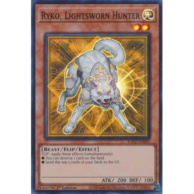 Ryko, Lightsworn Hunter - RA02-EN003 - Super Rare