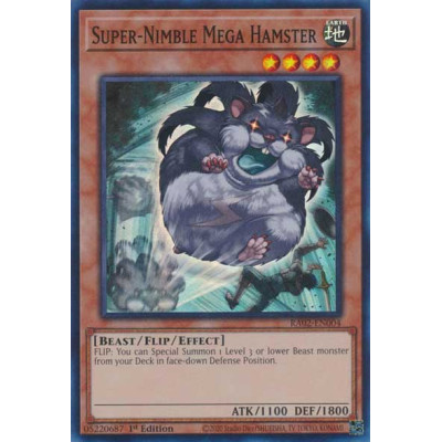 Super-Nimble Mega Hamster - RA02-EN004 - Super Rare