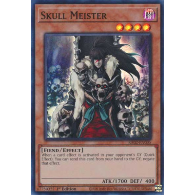 Skull Meister - RA02-EN005 - Super Rare