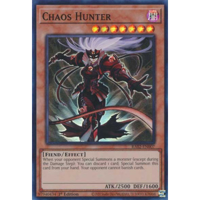 Chaos Hunter - RA02-EN007 - Super Rare