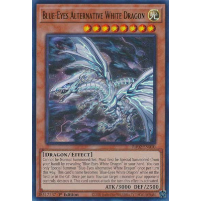 Blue-Eyes Alternative White Dragon - RA02-EN010