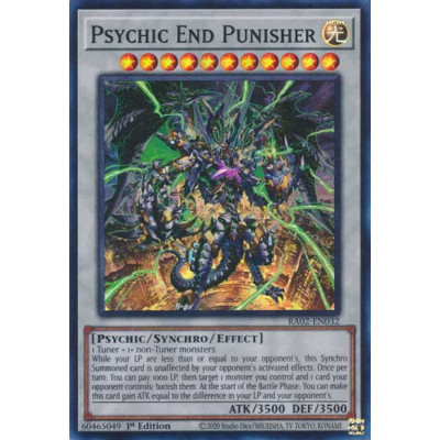 Psychic End Punisher - RA02-EN032 - Super Rare