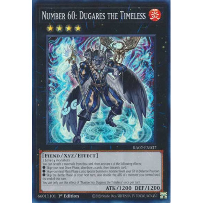 Number 60: Dugares the Timeless - RA02-EN037 - Super Rare