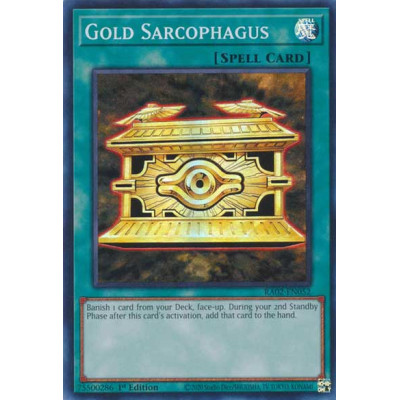 Gold Sarcophagus - RA02-EN052 - Super Rare