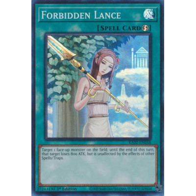 Forbidden Lance - RA02-EN058 - Super Rare