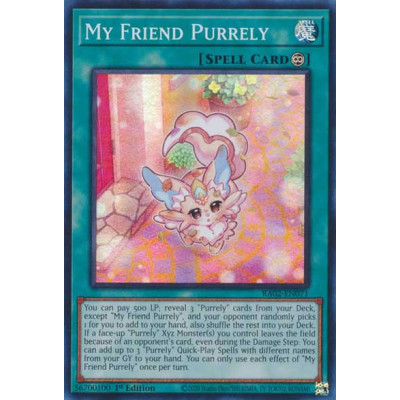 My Friend Purrely - RA02-EN071 - Super Rare