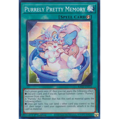 Purrely Pretty Memory - RA02-EN072 - Super Rare