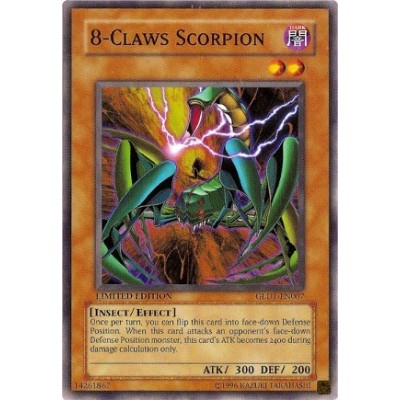 8-Claws Scorpion - GLD1-EN007