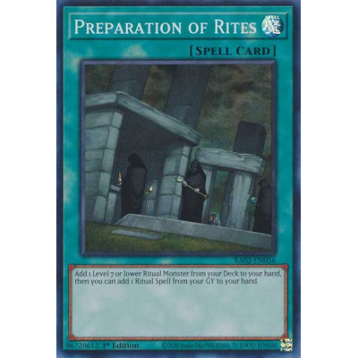 Preparation of Rites - RA02-EN056 - Ultra Rare