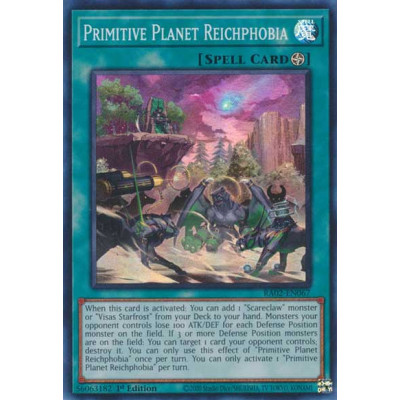 Primitive Planet Reichphobia - RA02-EN067 - Secret Rare