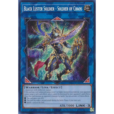 Black Luster Soldier - Soldier of Chaos - BLC1-EN002