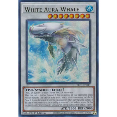 White Aura Whale - BLC1-EN011 - Ultra Rare - (Prata)