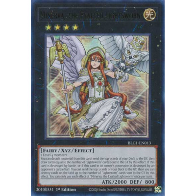 Minerva, the Exalted Lightsworn - BLC1-EN013 - Prata