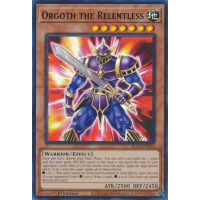 Orgoth the Relentless - BLC1-EN016 - Prata