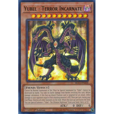 Yubel - Terror Incarnate - BLC1-EN028 - Dourada