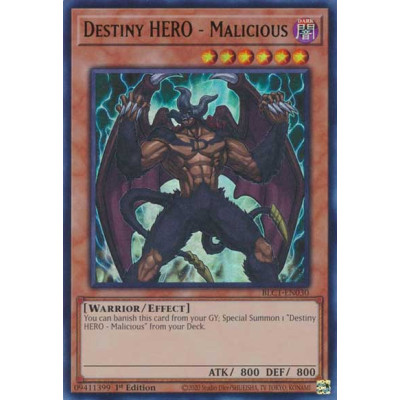 Destiny HERO - Malicious - BLC1-EN030 - Prata