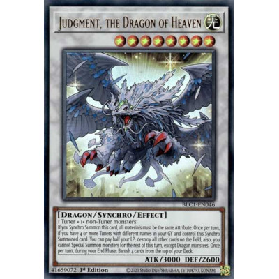 Judgment, the Dragon of Heaven - BLC1-EN046 - Prata