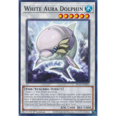 White Aura Dolphin - BLC1-EN052