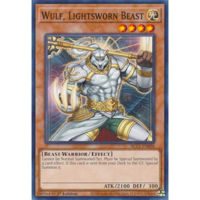 Wulf, Lightsworn Beast - BLC1-EN058