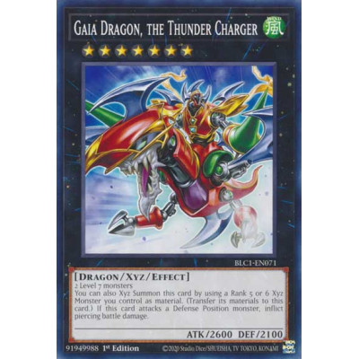 Gaia Dragon, the Thunder Charger - BLC1-EN071