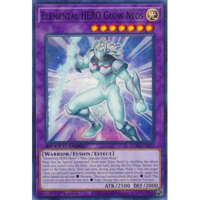 Elemental HERO Glow Neos - SGX4-ENA22