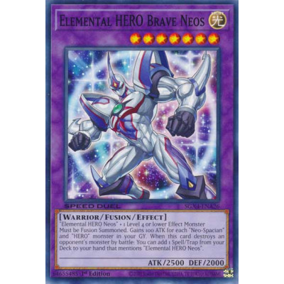 Elemental HERO Brave Neos - SGX4-ENA26