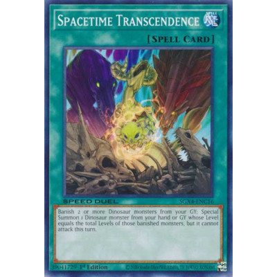 Spacetime Transcendence - SGX4-ENC16