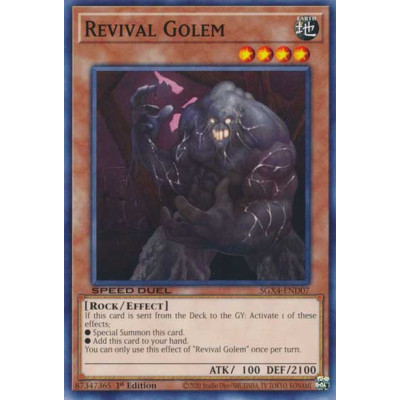 Revival Golem - SGX4-END07